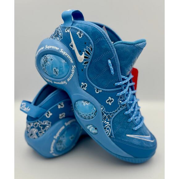 Nike Air Zoom Flight 95 SP Supreme University Blue Sz 10 #144 main image 8